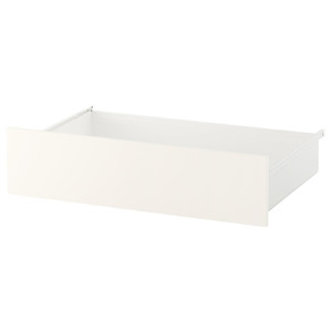 FONNES Drawer, white, white, 80x57x20 cm