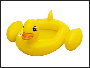 Bestway Inflatable Funspeakers Duck Boat Float 102x99cm 3+