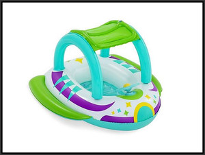 Bestway Inflatable Children's Boat Space Ship 107x112cm 3+