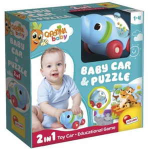 Lisciani Carotina Baby Baby Car & Puzzle 12m+