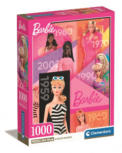 Clementoni Jigsaw Puzzle Compact Barbie 1000pcs 10+