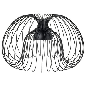 KALLFRONT Pendant lamp shade, black, 52 cm