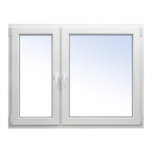 Casement/Tilt and Turn Window PVC 1465 x 1135 mm, left