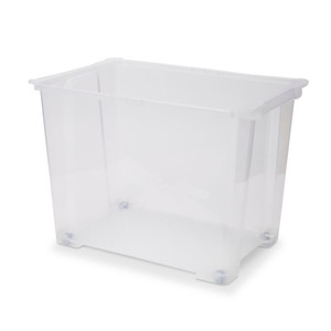 Plastic Storage Box Form Kaze XXL 63l, transparent