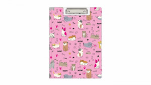 Clipboard Folder A4, PVC, Pets