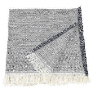 VÄXELBRUK Throw, light blue, 130x170 cm