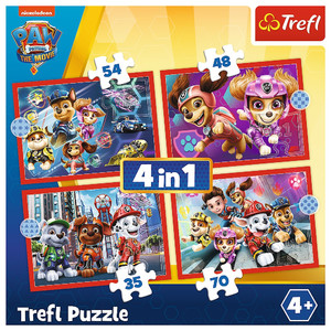 Trefl Children's Puzzle 4in1 Paw Patrol 4+