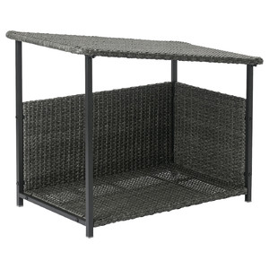 BOLMSÖ Dog bed, outdoor dark grey