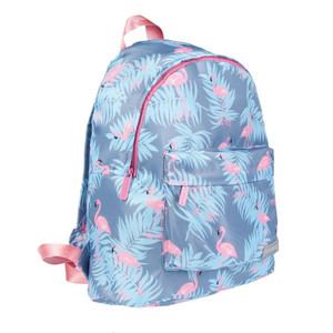 School Backpack Flamingos