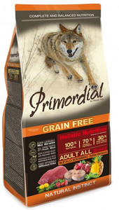 Primordial Dog Dry Food Grain Free Adult Buffalo & Mackerel 12kg