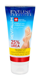 Eveline Revitalum 25% Urea Cream 8in1 Compress for Cracked Heels 100ml