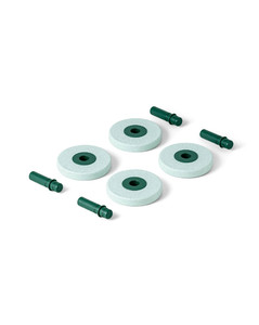 MODU 4 x foam wheels, mint, 0+