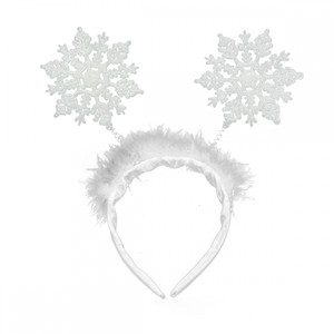 Christmas Headband Head Band Snowflakes