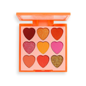 I Heart Revolution Heartbreakers Eyeshadow Palette Fiery Vegan