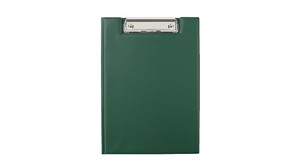 Clipboard Folder A5, PVC, dark green