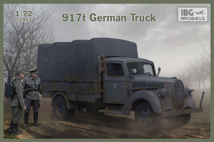 Ibg Plastic Model Kit German Truck 917t 14+