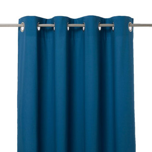 Curtain GoodHome Hiva 140x260cm, blue