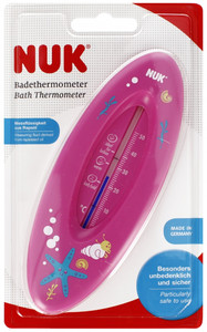 NUK Bath Thermometer Ocean, pink