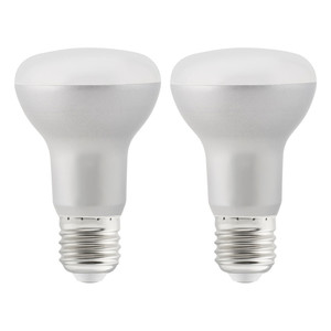 Diall LED Bulb R63 E27 5.5W 470lm, frosted, warm white