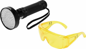 Yato UV 100 LED Torch with Glasses