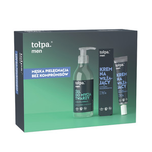 TOŁPA Gift Set Men 2024 (Face Cleansing Gel 195 ml + Moisturizer 40ml)