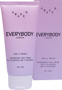 EVERYBODY Awaken Nourishing Face Cream for Dry Skin Rose & Orchid 95% Natural 50ml