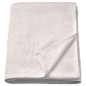 DIMFORSEN Bath sheet, white, 100x150 cm