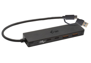 i-tec HUB USB-C Metal 2x USB 3.0 2x USB-C