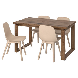 MÖRBYLÅNGA / ODGER Table and 4 chairs