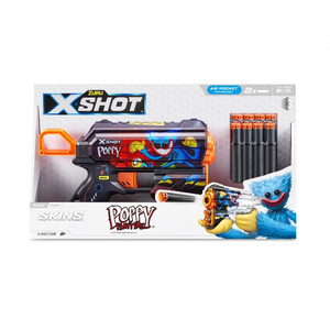 ZURU X-Shot Launcher Flux 8 Darts Toony 8+