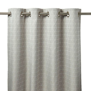 Curtain GoodHome Lunsar 140x260cm, grey