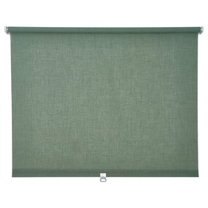 LÅNGDANS Roller blind, green, 100x250 cm