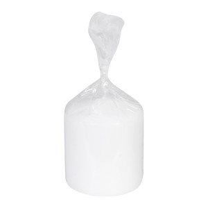 Candle 80 x 90 mm, white
