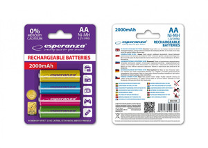 Rechargeable Batteries AA 2000mAh