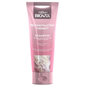 L'biotica Biovax Reconstructing Therapy Glamour Shampoo for Damaged Hair 200ml