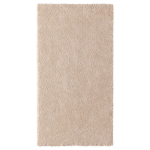 STOENSE Rug, low pile, off-white, 80x150 cm