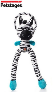 Petstages Thunda Tugga Zebra Dog Toy 52cm