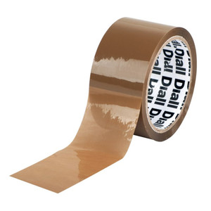 Diall Packaging Tape 50 mm x 100 m, brown