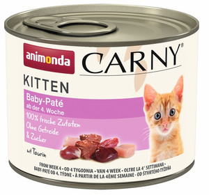 Animonda Carny Baby Pate Kitten Cat Wet Food 200g