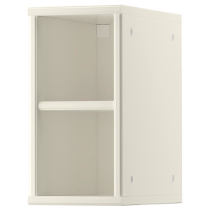 TORNVIKEN Open cabinet, off-white, 20x37x40 cm