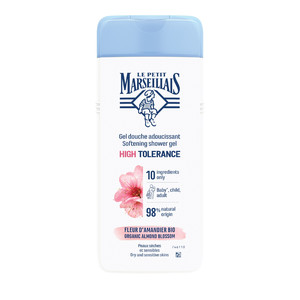 Le Petit Marseillas Softening Shower Gel Organic Almond Blossom 98% Natural 400ml