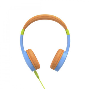 Hama Headphones for Children Kids Guard with Volume Limiter, orange/blue