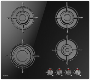 Amica Glass Gas Hob PGCD6100BoB