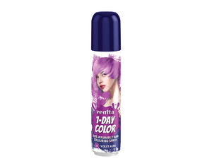 Venita 1-Day Color Washable Hair Colouring Spray no. 10 Violet Aura 50ml