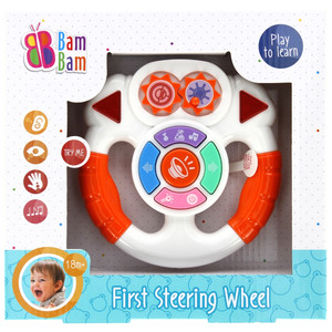 Bam Bam First Steering Wheel 18m+