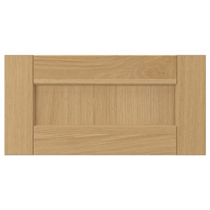 FORSBACKA Drawer front, oak, 40x20 cm