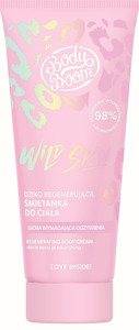 Body Boom Wild Skin Wild Regenerating Nourishing Body Cream 98% Natural 200ml