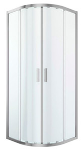 GoodHome Shower Enclosure Beloya 80x80x195cm, chrome/transparent