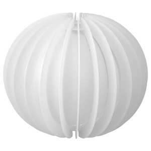 HAVSFJÄDER Pendant lamp shade, white, 42 cm