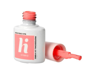 Hi Hybrid Nail Polish Pop 116 Neon Peach